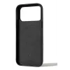 Capa de pele com carteira Mujjo para iPhone 17 Pro Max com MagSafe (Preto)