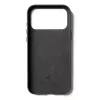 Capa de pele com carteira Mujjo para iPhone 17 Pro Max com MagSafe (Preto)