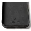 Capa de pele com carteira Mujjo para iPhone 17 Pro Max com MagSafe (Preto)