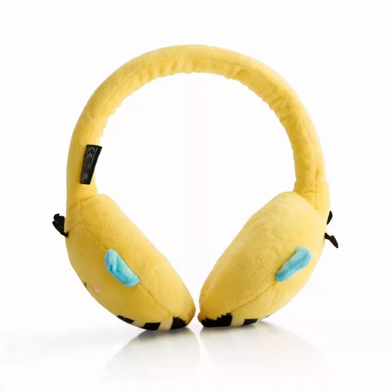 Auscultadores Bluetooth on-ear LAZERBUILT Squishmallows para criança - Sunny The Bee (HMSQM-BT-SUNNY)