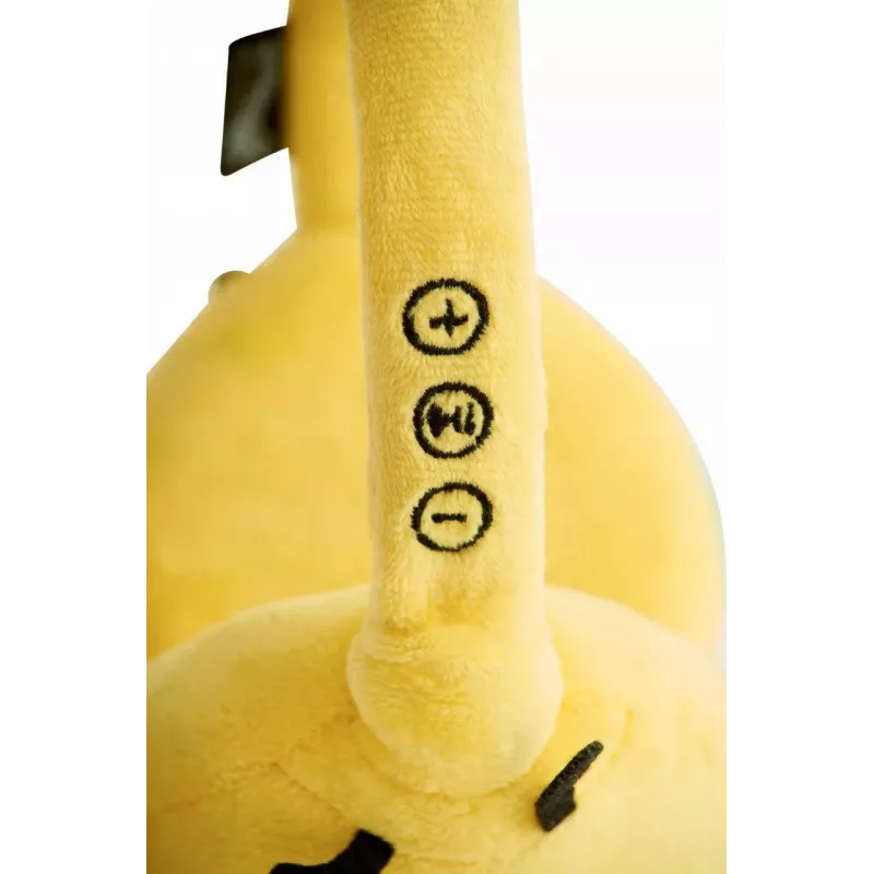 Auscultadores Bluetooth on-ear LAZERBUILT Squishmallows para criança - Sunny The Bee (HMSQM-BT-SUNNY)
