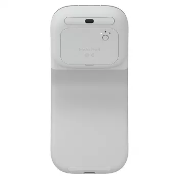 Rato sem fios ultraportátil Logitech Mobi Fold - branco sujo