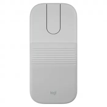 Rato sem fios ultraportátil Logitech Mobi Fold - branco sujo