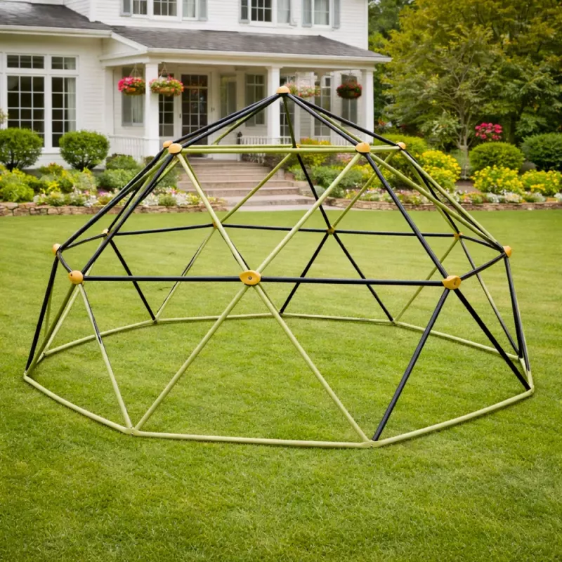 LEAN TOYS Cúpula de Escalada para Parque Infantil de Jardim 300x143 cm 10FT