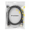 Wozinsky Cabo HDMI 2.1 8K 60Hz 48Gbps / 4K 120Hz / 2K 144Hz 2m Prateado (WHDMI-20)