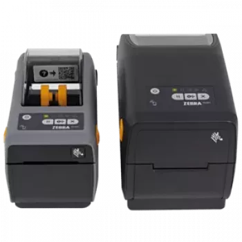 Zebra ZD411 Impressora de Etiquetas Térmica Direta/Térmica de Transferência, 300 dpi, USB, USB Host, Bluetooth BLE, 102 mm/s, 54 mm Largura de Impressão