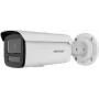 Hikvision DS-2CD2T63G2-LIS2U/S(L)(RB) Câmara de rede Bullet fixa AcuSense 6MP com objetiva de 2,8mm, EXIR 2.0, microfone integrado, IP67