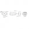 Hikvision DS-2CD26166G3-IZS2UY/SL(2812)eFBLACK Câmara de Rede Bullet 16MP com AcuSense, objetiva varifocal motorizada, Preto