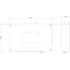 Hikvision Pro Series DS-3T0506HP-E/HS Switch PoE Não Gerido, 6 Portas, 4 PoE, Orçamento 60W