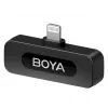 BOYA BY-V1 V2.0 Microfone Sem Fios 2,4GHz Ultra Compacto para Dispositivos Lightning - 1TX+1RX