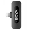 BOYA BY-V1 V2.0 Microfone Sem Fios 2,4GHz Ultra Compacto para Dispositivos Lightning - 1TX+1RX