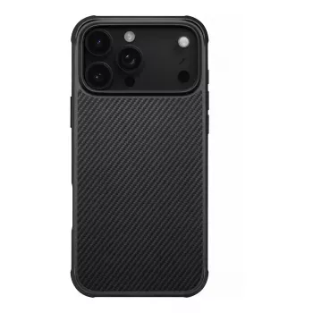 PITAKA Aramid ProGuard MagSafe Capa para iPhone 17 Pro Max Preto/Cinzento