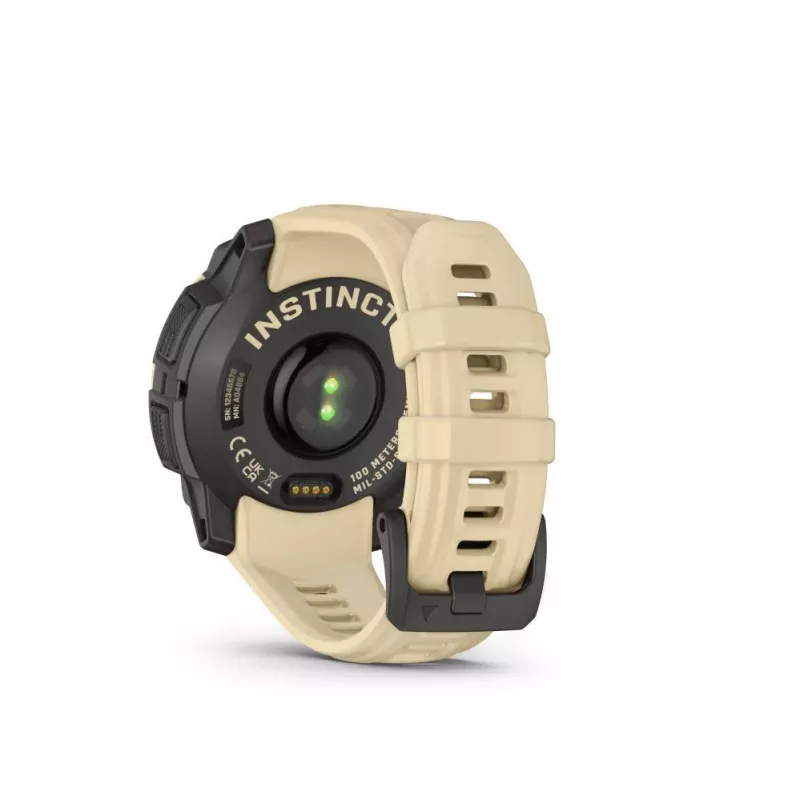 Garmin Instinct 3 AMOLED Smartwatch GPS 45mm Silicone Citrine/Gray 010-02936-02