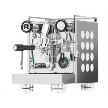 Máquina de café Rocket Appartamento cromado branco