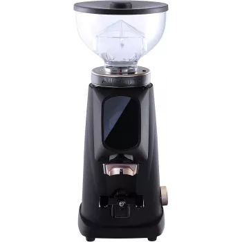 Moinho de café Fiorenzato AllGround preto mate rosé gold, mós de titânio