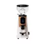 Moinho de café Fiorenzato AllGround Sense Arctic White Matt & Walnut, moinho DARK-T Titanium