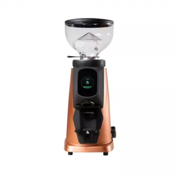 Moinho de café Fiorenzato AllGround Sense cobre mate e preto, mós de titânio