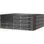 Comutador HPE Aruba 6300F L3 Gerido 24x 10/100/1000 PoE+ 4x 50GbE SFP56 Fluxo de ar frente para trás