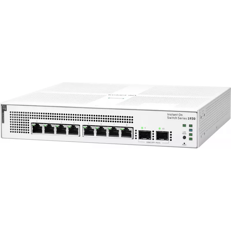 Comutador HPE Aruba Instant On 1930 8G 2SFP