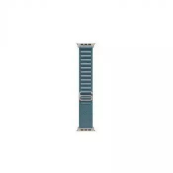 Apple Watch Ultra 3 GPS + Cellular 49mm caixa de titânio natural com Blue/Bright Blue Trail Loop - M/L