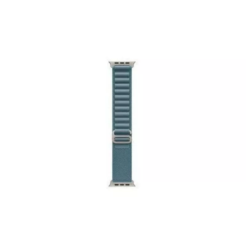 Apple Watch Ultra 3 GPS + Cellular 49mm caixa de titânio natural com Blue/Bright Blue Trail Loop - M/L