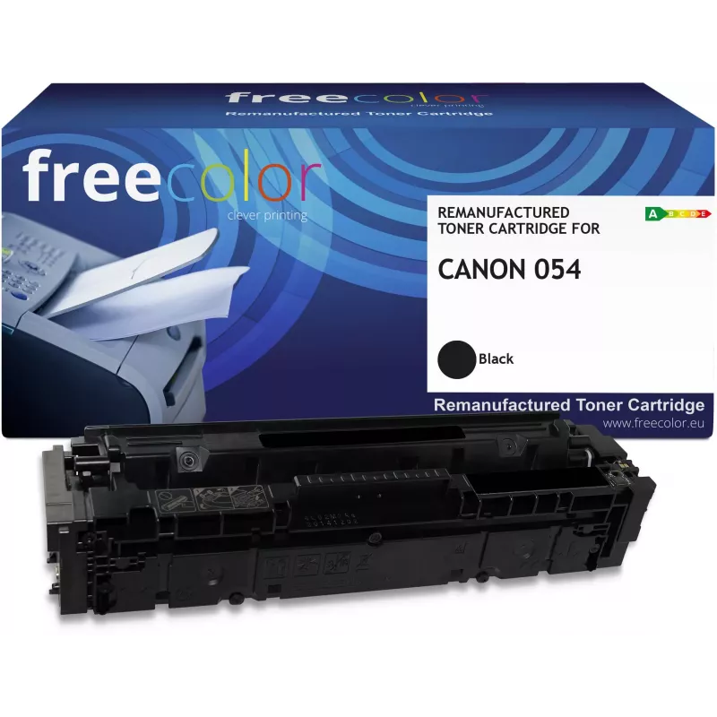 Freecolor Cartucho de toner compatível Canon 054 preto (3024C002) - Rendimento standard