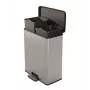 Curver balde do lixo com pedal 26L+26L / IML Metallized