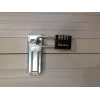 Cadeado de combinação Master Lock 7640EURDBLK 40mm de largura de arco, arco de aço temperado, 4 dígitos reprogramável, prateado/cinzento