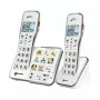 Geemarc AmpliDECT 595-2 Photo Telefone sem fios para seniores com atendedor de chamadas - pack duplo