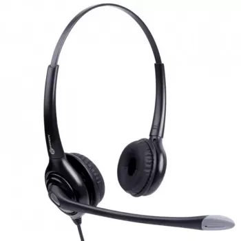 Geemarc CLA3 Auscultadores USB-A com microfone compatíveis com aparelhos auditivos