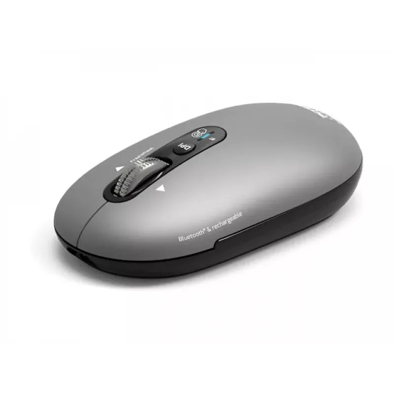 PORT Designs PORT Connect Professional PURE Rato sem fios recarregável - Ótico - 4 botões - 2,4 GHz, Bluetooth - Recetor USB - Preto
