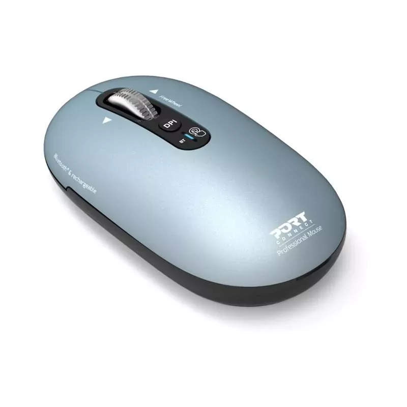 PORT Designs Pure MAC Rato Bluetooth recarregável - Storm Grey - 3200 DPI