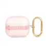 Guess GUA3HHTSP Strap Collection capa de silicone para AirPods 3 - rosa