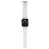 Karl Lagerfeld Bracelete de silicone 3D com cabeça Choupette para Apple Watch 38/40/41mm - branca