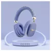 Guess Auscultadores Bluetooth on-ear Gcube Metallic Script Logo - lilás