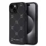 Karl Lagerfeld KLHMP15SPGKHPHK iPhone 15 6,1 polegadas Capa protetora Karl Head preta com MagSafe
