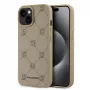 Karl Lagerfeld Karl Heads Capa MagSafe para iPhone 15 6,1 polegadas - bege