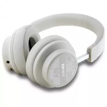 DKNY DKBHM2PCSHLP Auscultadores Bluetooth over-ear com padrão xadrez pérola