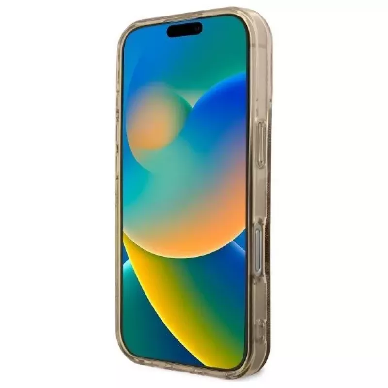 Guess GUHMP16LH4PYEEW Capa rígida para Apple iPhone 16 Pro 6,3