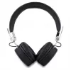 Auscultadores Guess Grained Classic Round Shape sem fios Bluetooth over-ear com ENC (pretos)