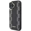 DKNY DKHMP16SPCPVSLK Capa rígida para iPhone 16/16.1 padrão xadrez MagSafe preto
