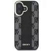DKNY DKHMP16SPCPVSLK Capa rígida para iPhone 16/16.1 padrão xadrez MagSafe preto