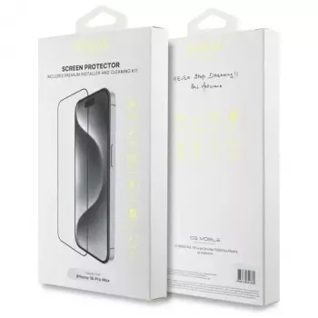 Guess GUTGP16XBOKGCIT iPhone 16 Pro Max 6,9 polegadas película protetora de ecrã 2.5D Outline - vidro temperado