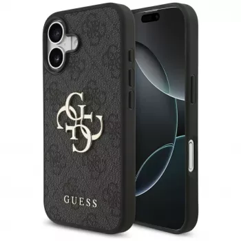 Capa Guess 4G Big Logo para iPhone 17 - preto