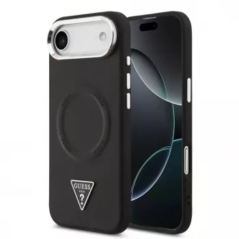 Capa MagSafe Guess Triangle Logo para iPhone Air - preta