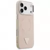 Capa MagSafe Guess Triangle Logo para iPhone 17 Pro (rosa)