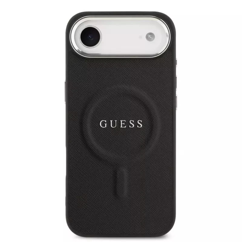 Capa MagSafe Guess Classic Logo para iPhone Air - preta