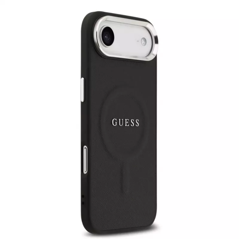 Capa MagSafe Guess Classic Logo para iPhone Air - preta