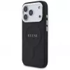 Guess Classic Logo capa MagSafe para iPhone 17 Pro preta