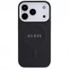 Guess Classic Logo capa MagSafe para iPhone 17 Pro preta
